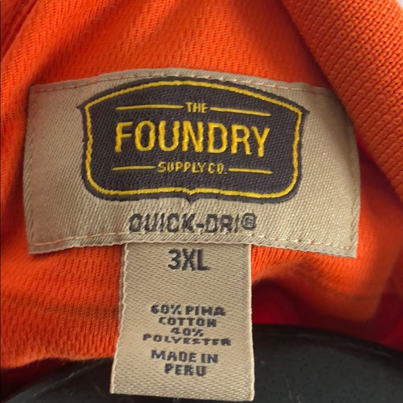 Foundry Supply Company 3XL Orange Polo - Picture 2 of 4